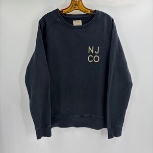Nudie Jeans Dark Sweatshirt with NJCO Logo